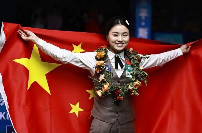 露卫冕女子斯诺克世锦赛冠军不朽情缘正版陕西姑娘白雨(图3)